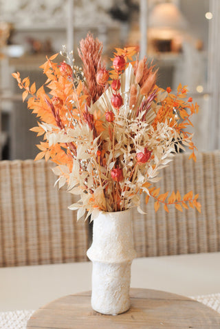 Shades of Autumn - Vase & Dried Flowers