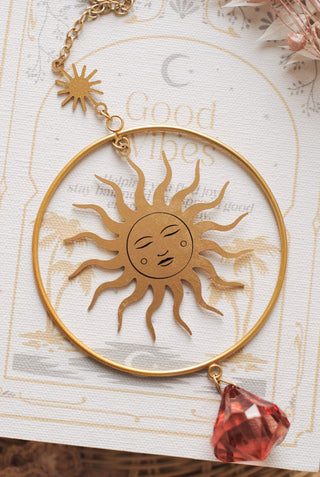 Golden Hour Crystal Suncatcher