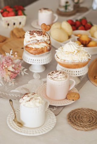 White Cup & Saucer