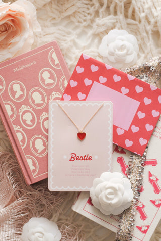 Bestie Necklace & Card