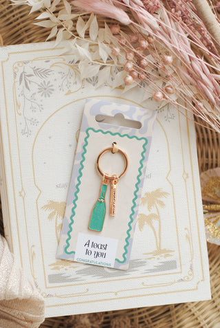 A Toast To You Keyring