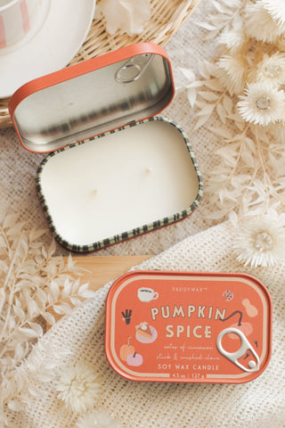 Paddywax - Bistro Tin Candle in Pumpkin Spice