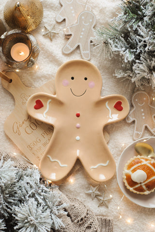 Gingerbread Man - Serving Plate