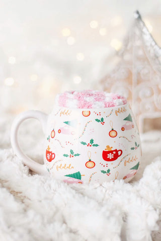 Sugarplum Mug with Socks