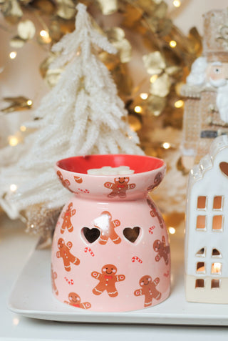 Gingerbread Wax Melt Burner - Giftset