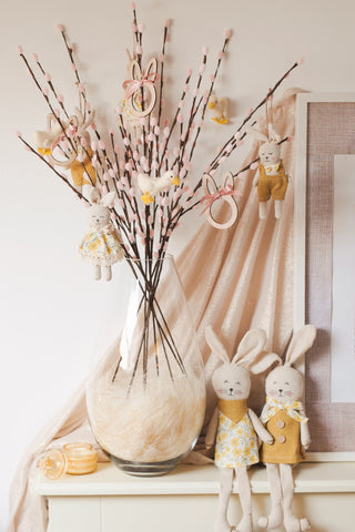Bunbun with Ochre Dress