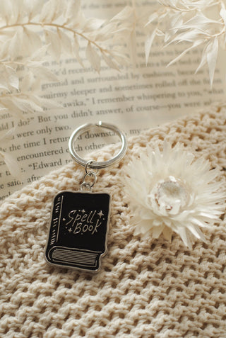 Spell Book Keyring