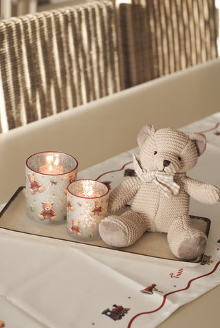 Teddy's Delight Tealight Holders - Set van 2