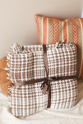 The Cosy Autumn Plaid - Cocoa