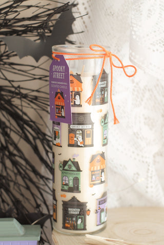 Spooky Street Tube Candle