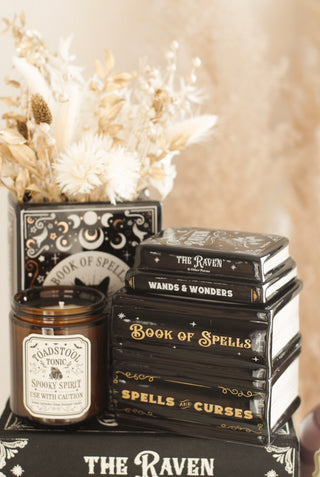 Witchy Book Stack Oil Burner