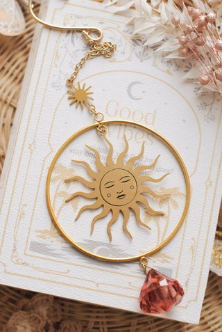 Golden Hour Crystal Suncatcher