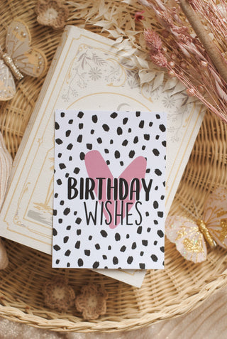BIRTHDAY WISHES - ANSICHTKAART