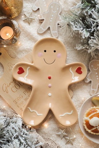 Gingerbread Man - Serving Plate