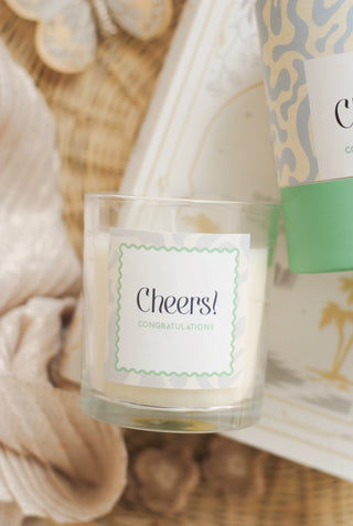 Cheers! Congratulations Candle