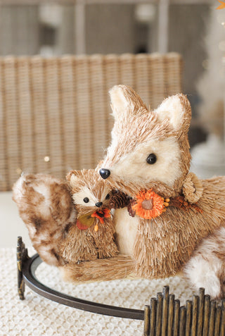 Mommy Fox with Baby Fox