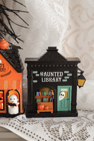 Haunted Library LED Light House