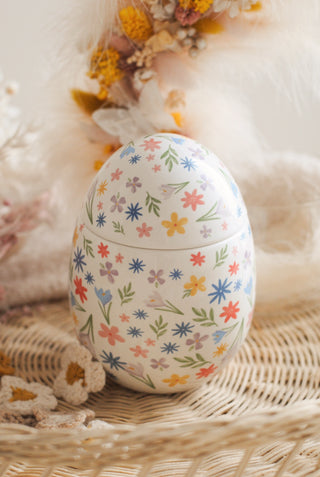 Floral Egg Oil Burner