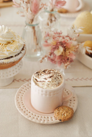 Pink Cup & Saucer