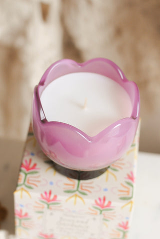 Paddywax - Tulip Glass Candle in Bronzed Gardenia