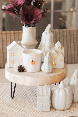 Ceramic Glazed Pumpkin I