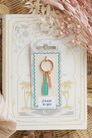 A Toast To You Keyring