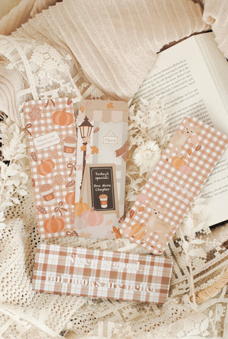 Pumpkin Spice Set of 4 Bookmarks