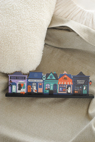 Spooky Street Wooden Decor
