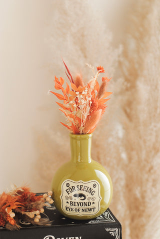 Dried Flowers Small III & Potion Bottle Vase