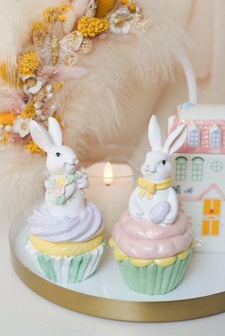 Bunny on Cupcake I