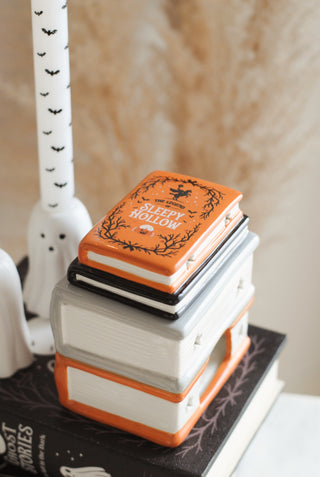 Haunted Book Stack - Wax Melt Warmer