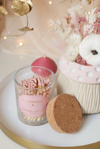 Jar with Pink Lucifers