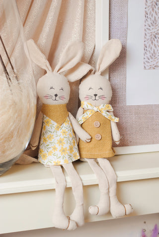 Bunbun with Ochre Dress