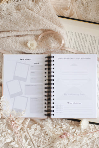 The Reading Journal '27 - Black