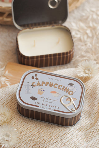 Paddywax - Bistro Tin Candle in Cappuccino
