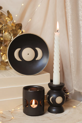 Moon Phases Tealight Holder