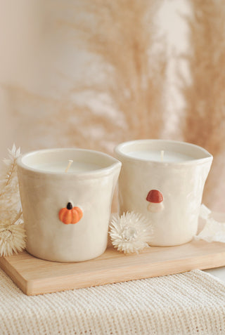 Paddywax - Bistro Ceramic Candle in Wild Mushroom