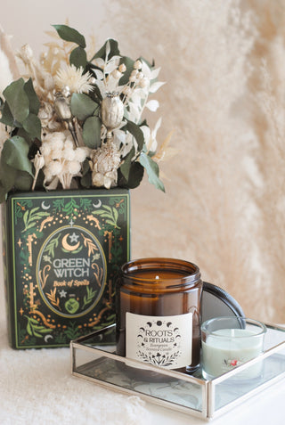 Green Witch Book Vase (zonder bloemen)
