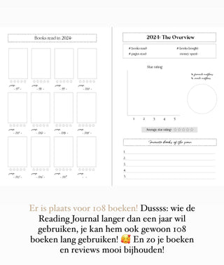 PRE-ORDER THE READING JOURNAL (A5)