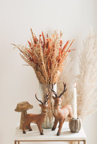 Autumn Harvest - Dried Flowers & Vase