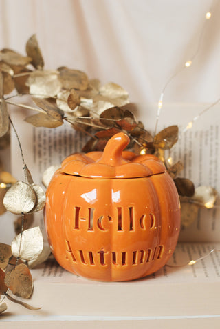 Hello Autumn Pumpkin Oil Burner