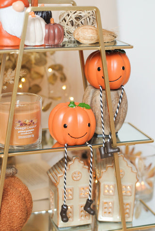 Cute Pumpkin with Hanging Legs