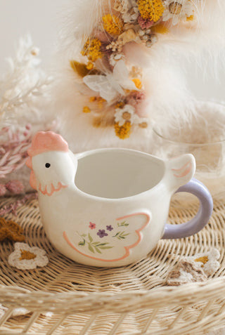 Pastel Hen Mug