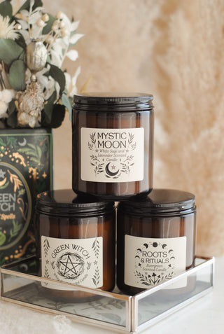 Green Witch Candle