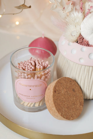 Jar with Pink Lucifers