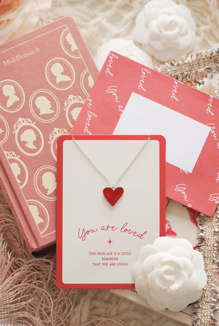 You Are Loved Necklace & Card