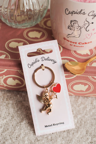 Cupid's Delivery Keyring
