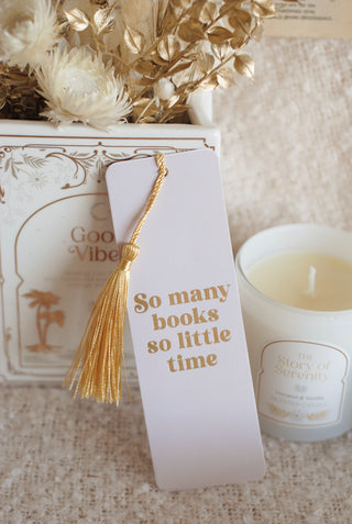 So Many Books - Bookmark