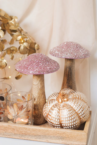 Pink Pearly Mushroom