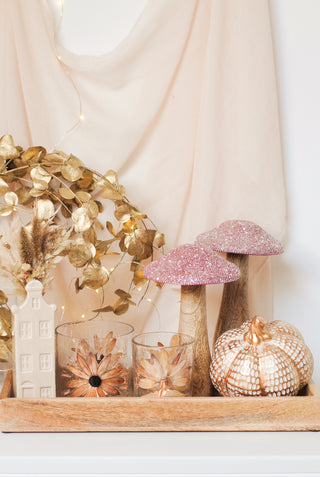 Wooden Autumn Tray